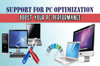 optimize, speed up and boost your computer performance