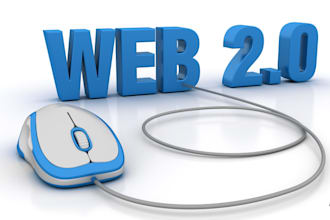 rank your blog website  with 50 web 2 0 back links