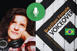 be the brazilian voice for your elearning or video course