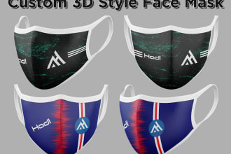 design custom surgical medical fashion and sports mask