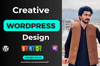 build, design,redesign, ecommerce website, business website,or wordpress website