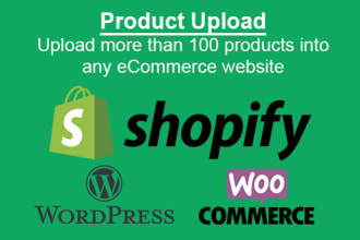 upload 100 products into your shopify store