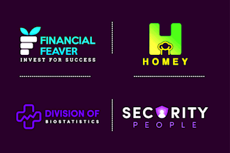 create amazing unique fascinating logo design