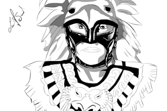 draw anything you want me to in digital