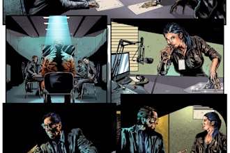comic book art and illustration graphic novel