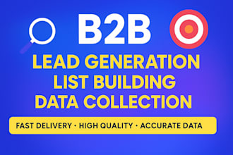 do b2b lead generation, email list, linkedin leads