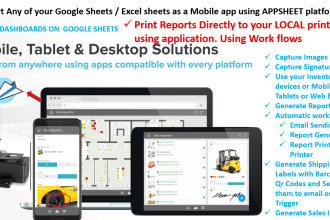 convert any google sheet or excel to appsheet mobile app