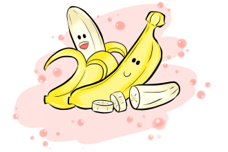 drawing fruits for simple coloring book