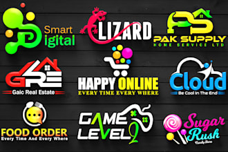 design 3d business logo professional brand identity