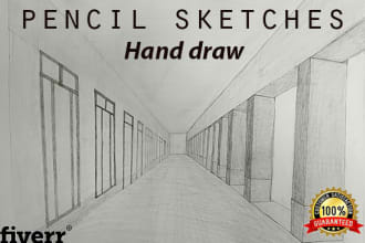 do professional pencil sketch art, custom drawings and portraits