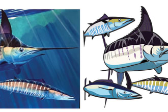 do vector tracing, edit, recreate your logo or image