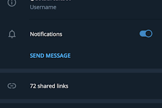 create a telegram bot for you