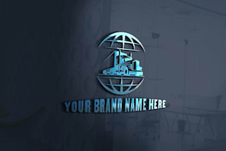 create a 3d logo for your transportation or automotive business