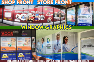 do shop front, storefront, signboard, yard sign, signage, billboard design