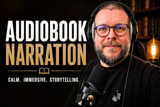 record, edit and mix your audiobook ready for acx
