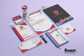 design modern business card, brand identity and stationery