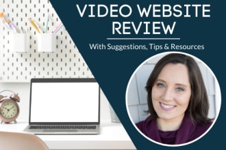 complete a video review of your website
