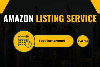 product listings professionally on amazon seller central, ebay, walmart