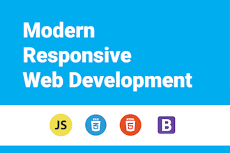 develop custom website using html, css