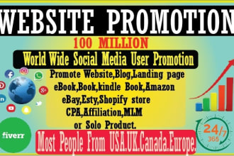 do promote your website,business or any link on social media