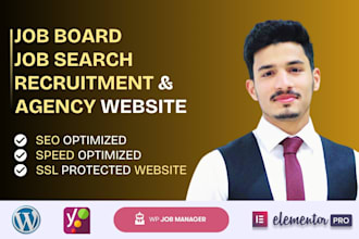 create a job board, recruitment or agency website for your business