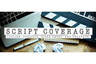 provide an industry standard and detailed script coverage