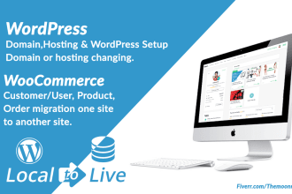 marge two wordpress sites and fix any issue, bug or error