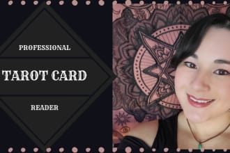 give you a psychic tarot card reading the same day