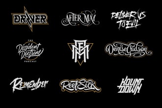 design logo for music, band, dj, or streetwear brand