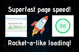optimize page speed wordpress website for fast load