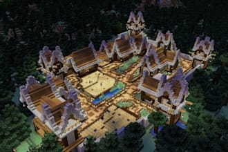 build custom structures and maps in minecraft