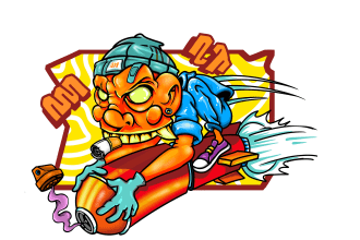 draw graffiti characters and illustrations