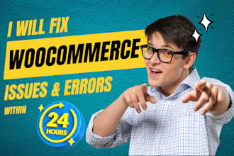 fix woocommerce issues and woocommerce errors