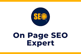 do full on page and technical SEO for top google ranking