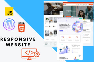 develop your customized responsive wordpress website design