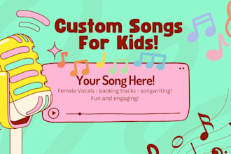 produce nursery rhyme music for your kids youtube content