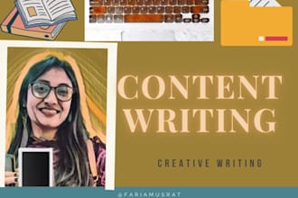 write creative content and blog posts