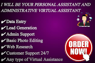 be your administrative virtual assistant