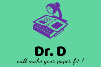 make your scientific paper or manuscript fit for publication