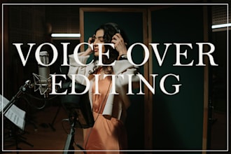 edit your voice over demo reel