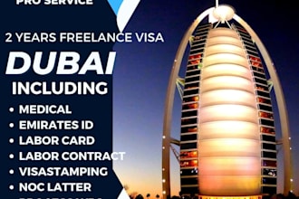 assist you to get dubai freelancer or visit visa