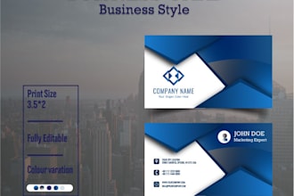 design unique professional business cards
