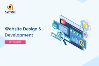 do website design and development as needed