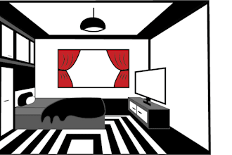 make you 1 or 2 perspective points drawing