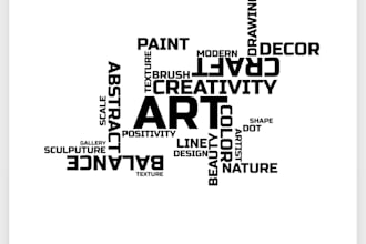 design professional word cloud art,word art,typography,text art