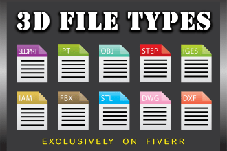 do conversion of 3d cad file types