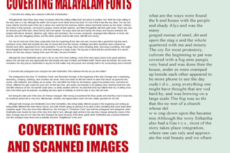 convert your malayalm text and typing