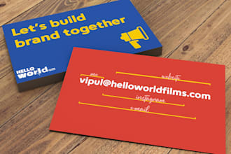 design minimal and elegant business cards