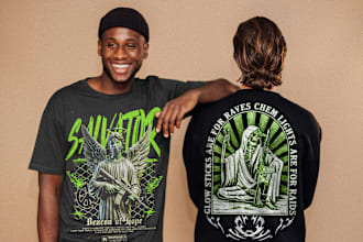 design a bold urban hip hop streetwear vibe