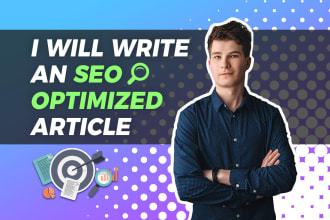 write an SEO optimized blog article